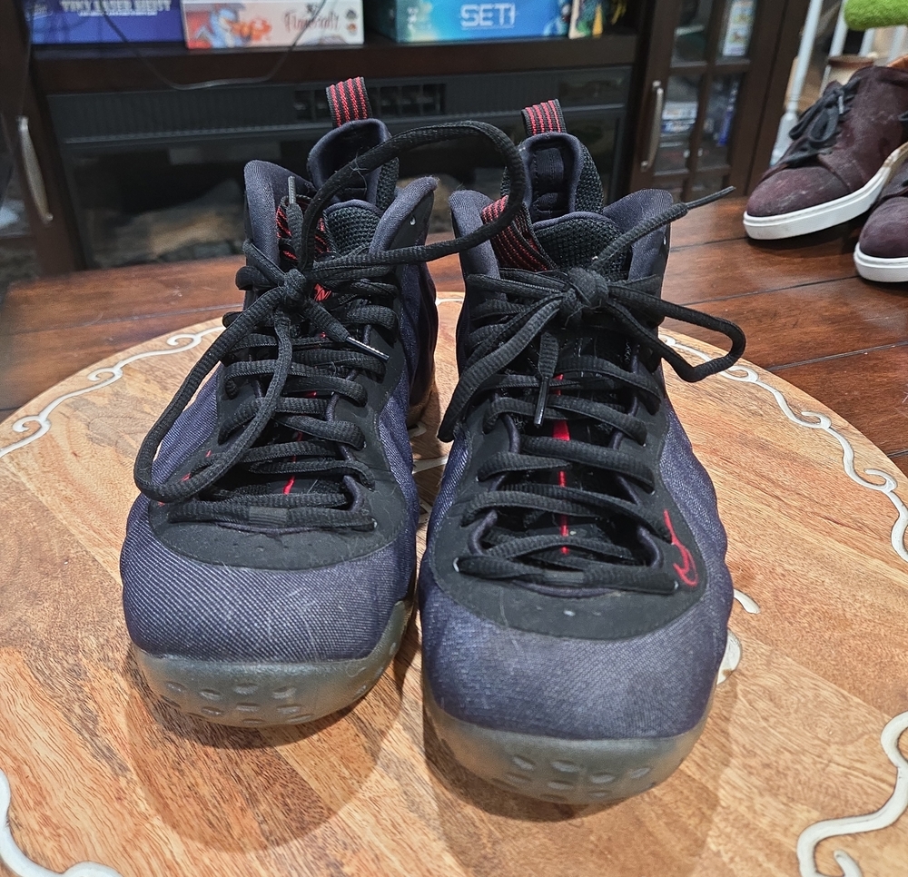 Nike Air Foamposite Denim Mens 9.5